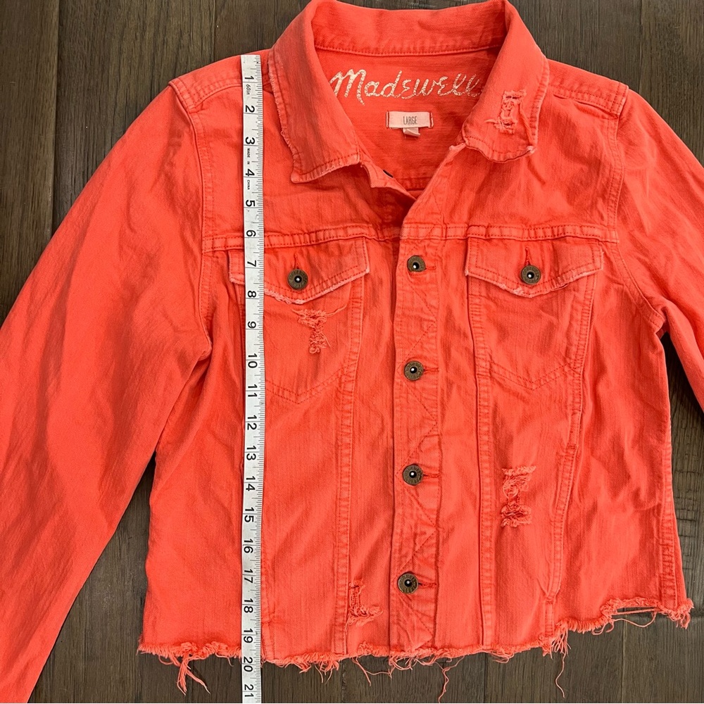 Madewell Distressed Jacket - Picture 11 of 14